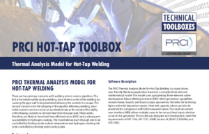 This informative brochure is a downloadable overview of the features and benefits of the PCRI Hot Tap Toolbox. 