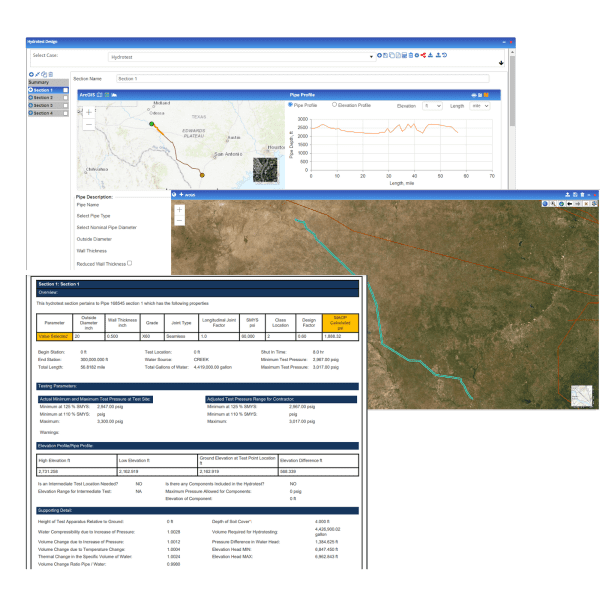 Hydrotest Technical Toolboxes software