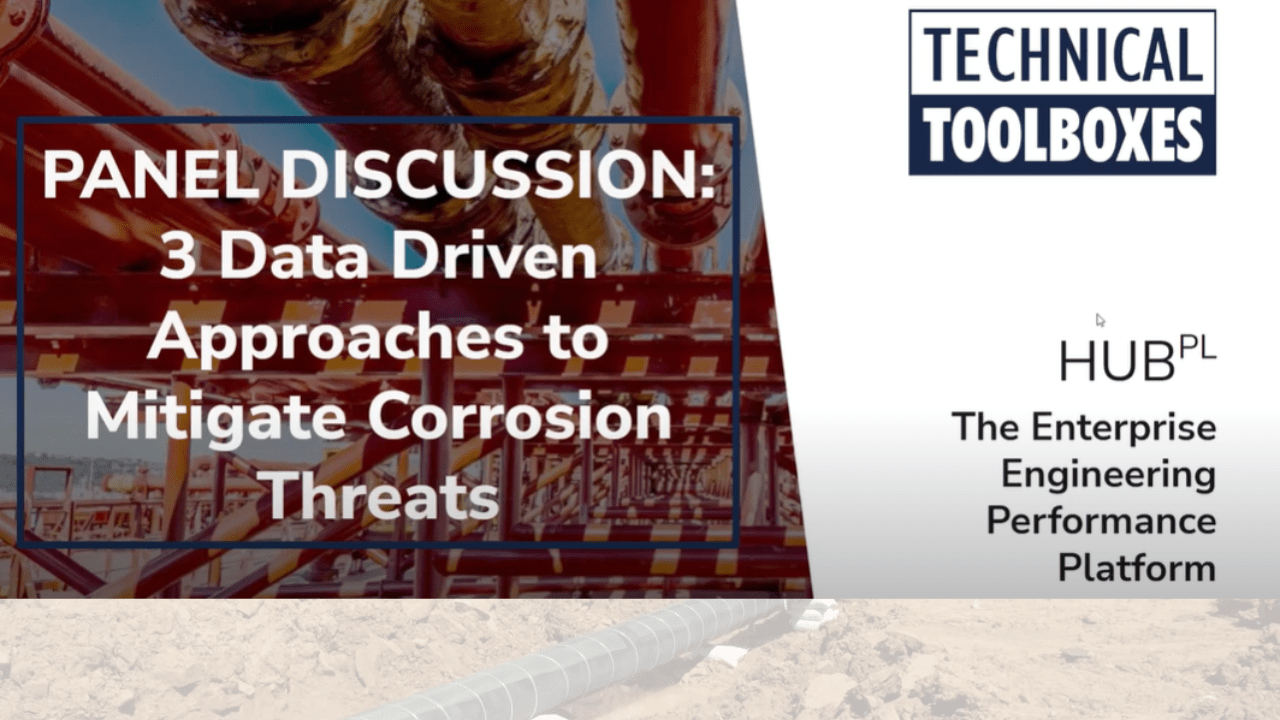 Webinar: 3 Data Driven Approaches to Mitigate Corrosion Threats for Pipeline with Joe Pikas