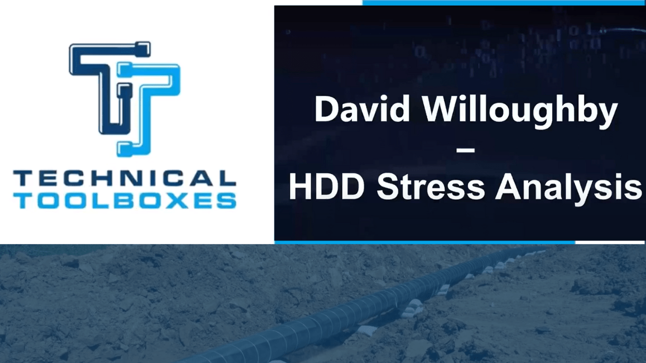 HDD Stress Analysis for Pipeline Engineers | Webinar Series with David Willoughby