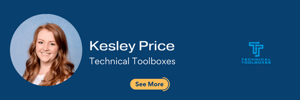 Author of Blog Kesley Price with Technical Toolboxes