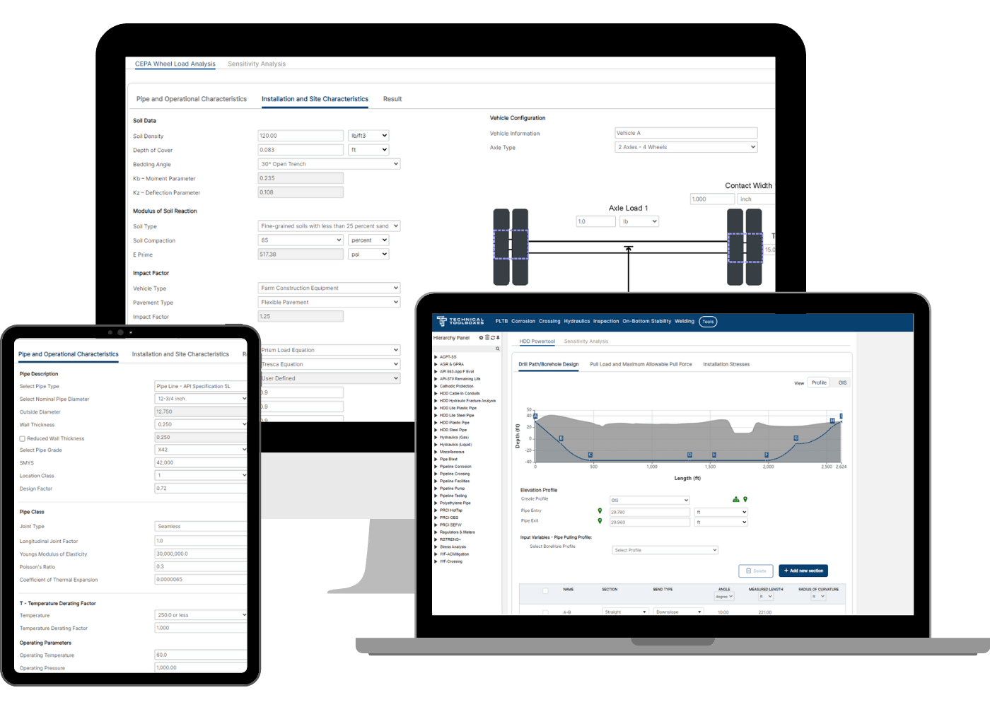 Manage pipeline crossings seamlessly with our integrated tools. From design to record-keeping, streamline workflows, and reduce manual data input.