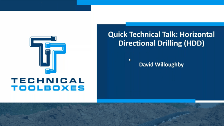 HDD best practices webinar with David Willoughby