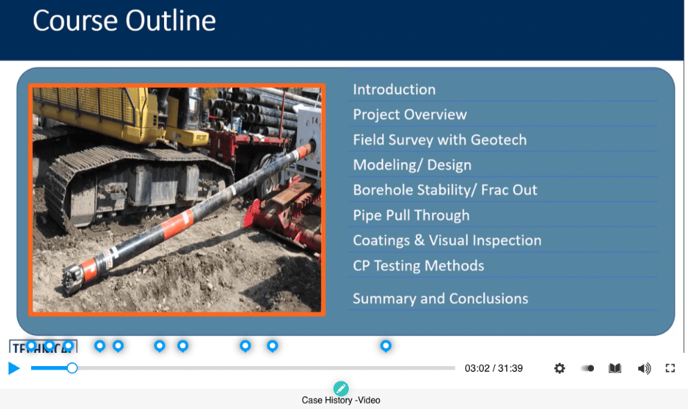 Free Training Course of Case History of a Pipeline HDD Replacement