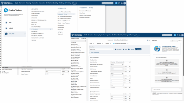 Midstream pipeline integrity management software